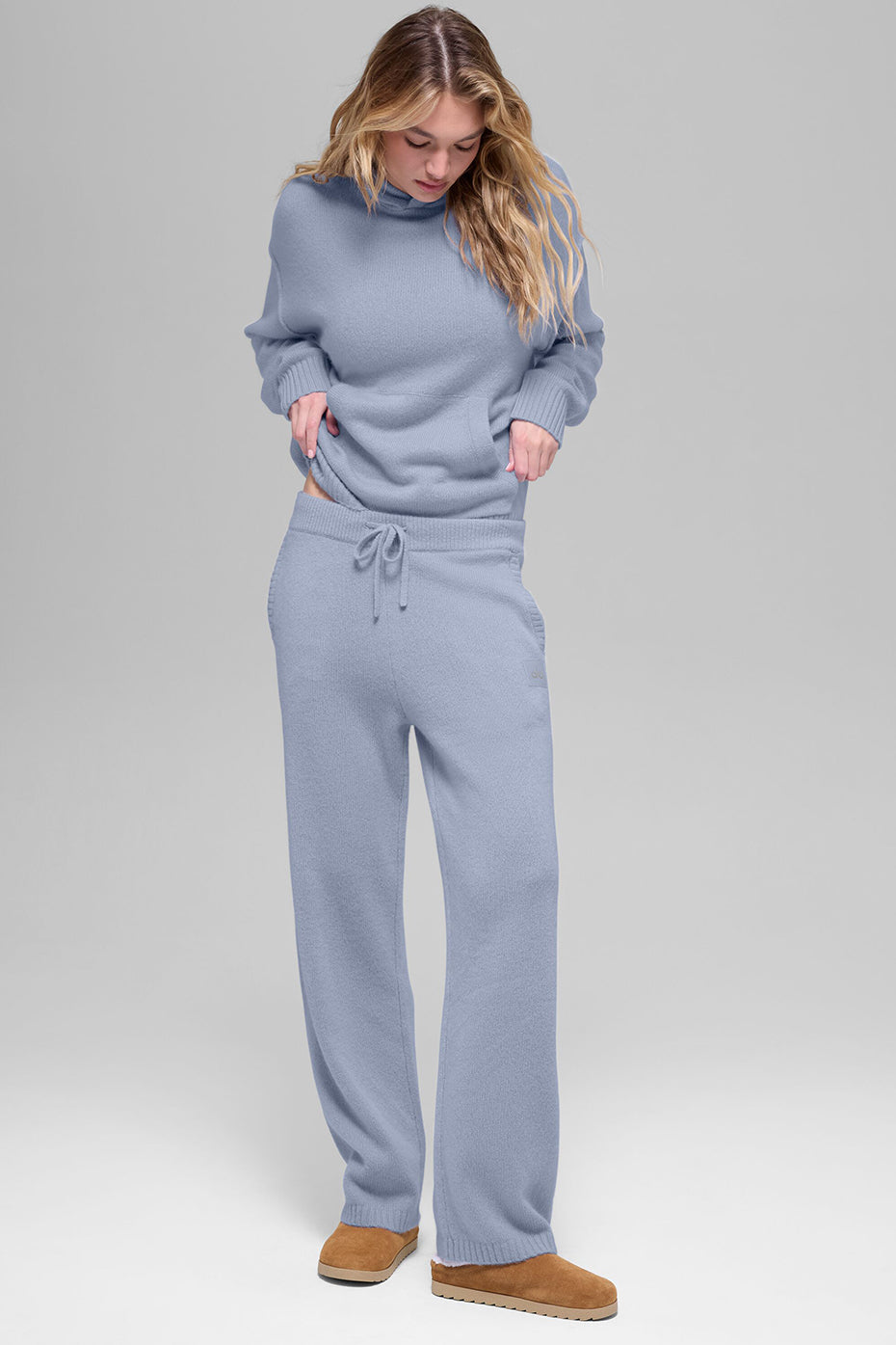 Wool Cashmere New Class Hoodie - Winter Frost--3