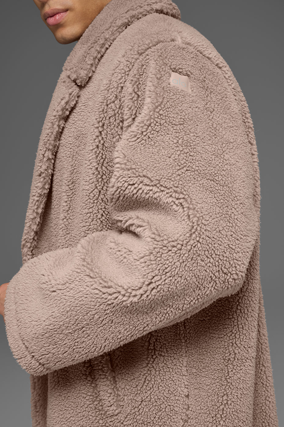 Oversized Sherpa Trench - Chai Latte--1