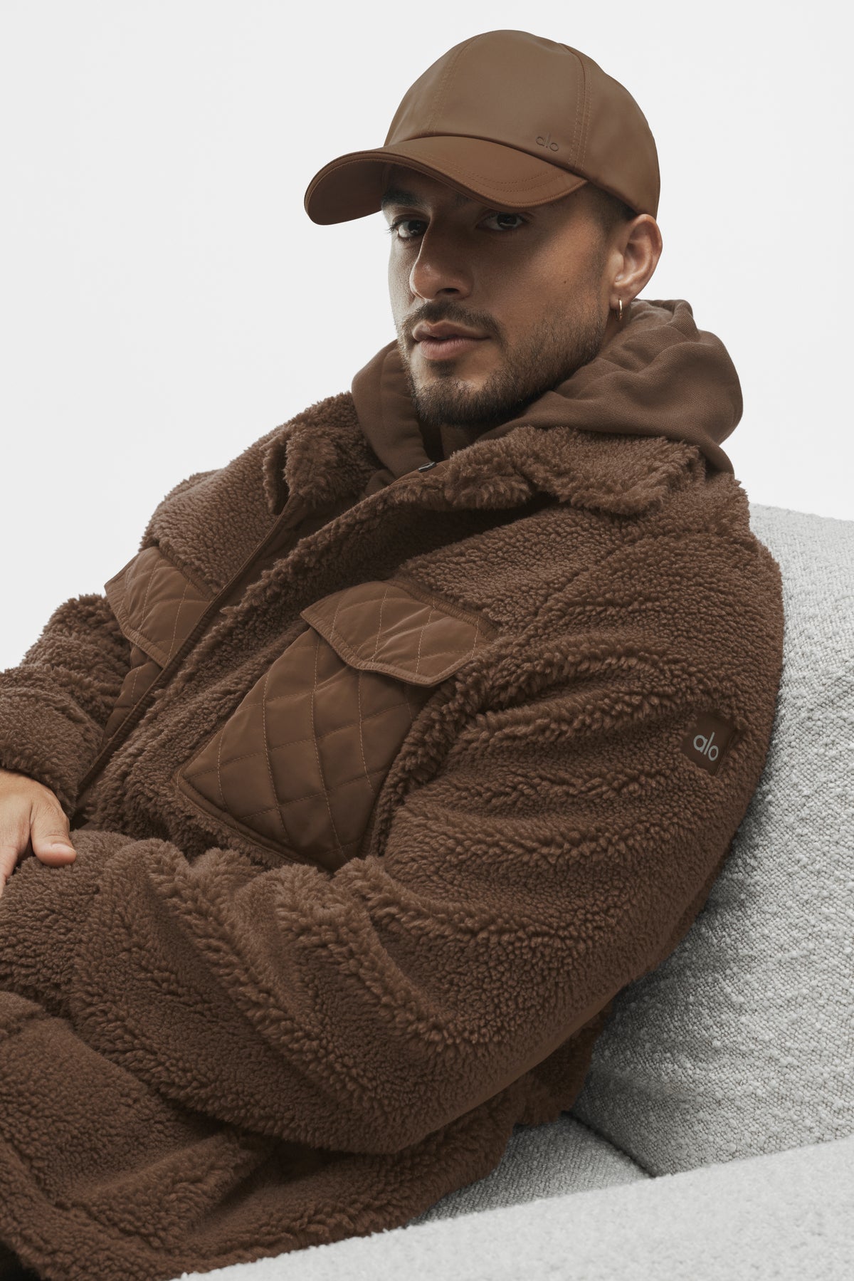 Sherpa Edge Shacket - Java Brown--3