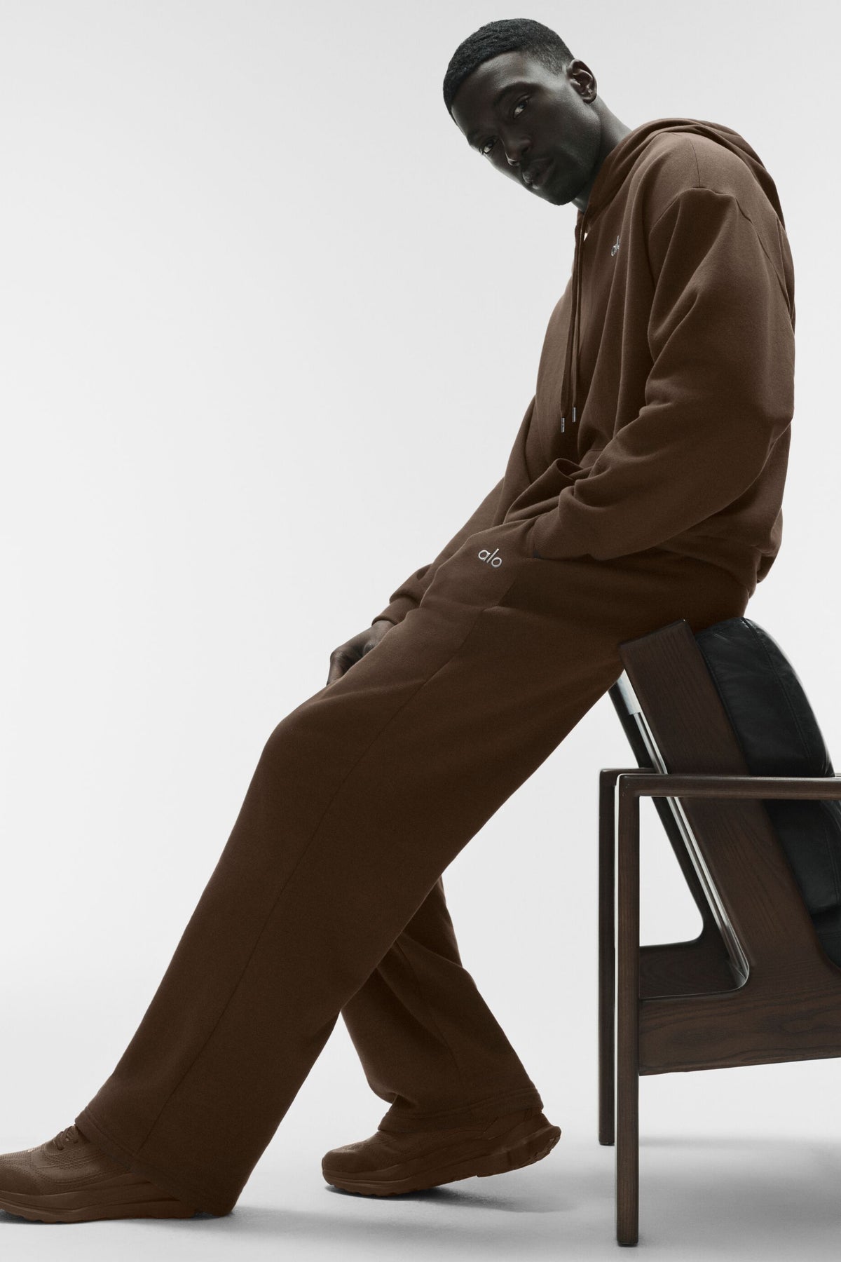 Accolade Straight Leg Sweatpant - Espresso--4
