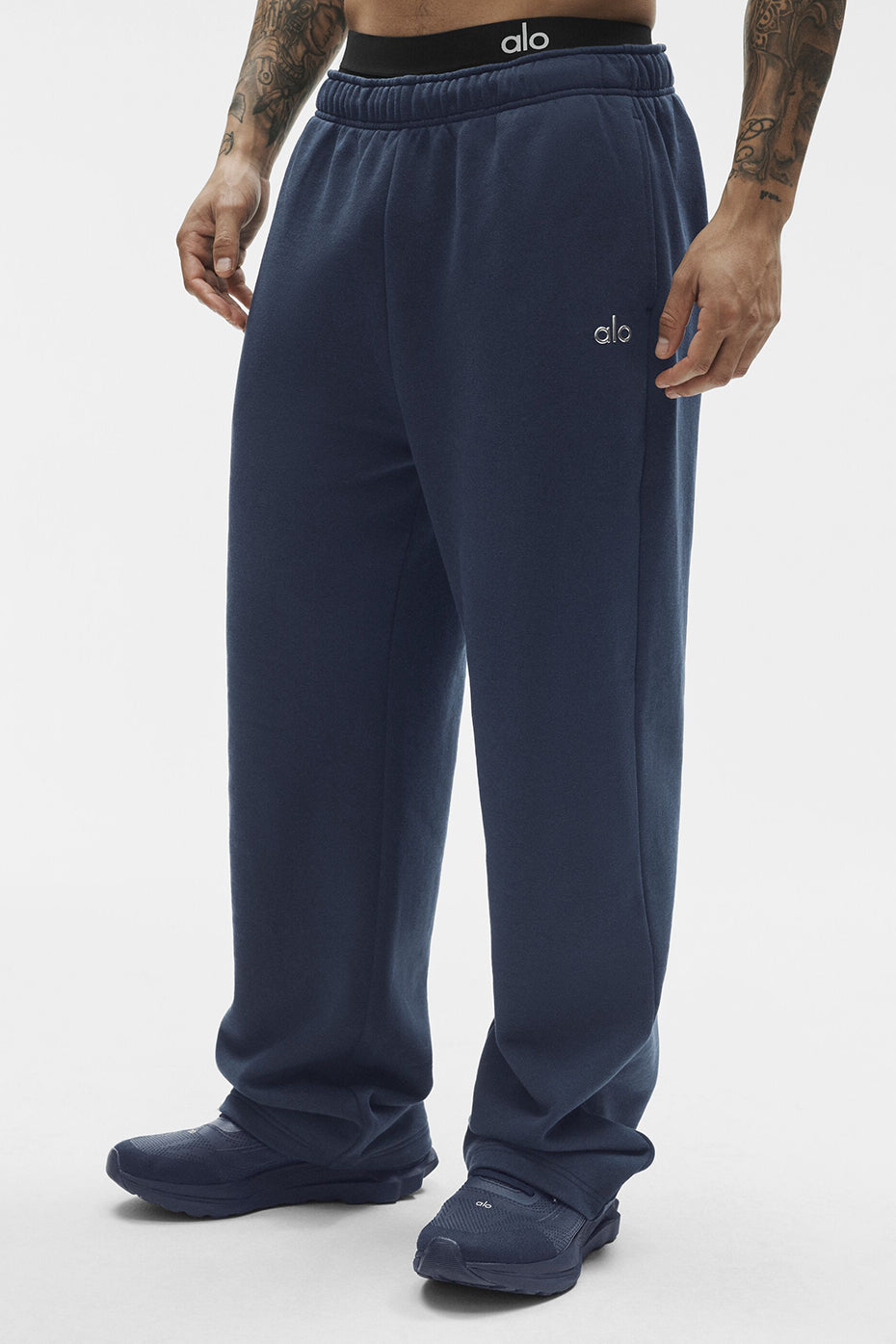 Accolade Straight Leg Sweatpant - Navy--2
