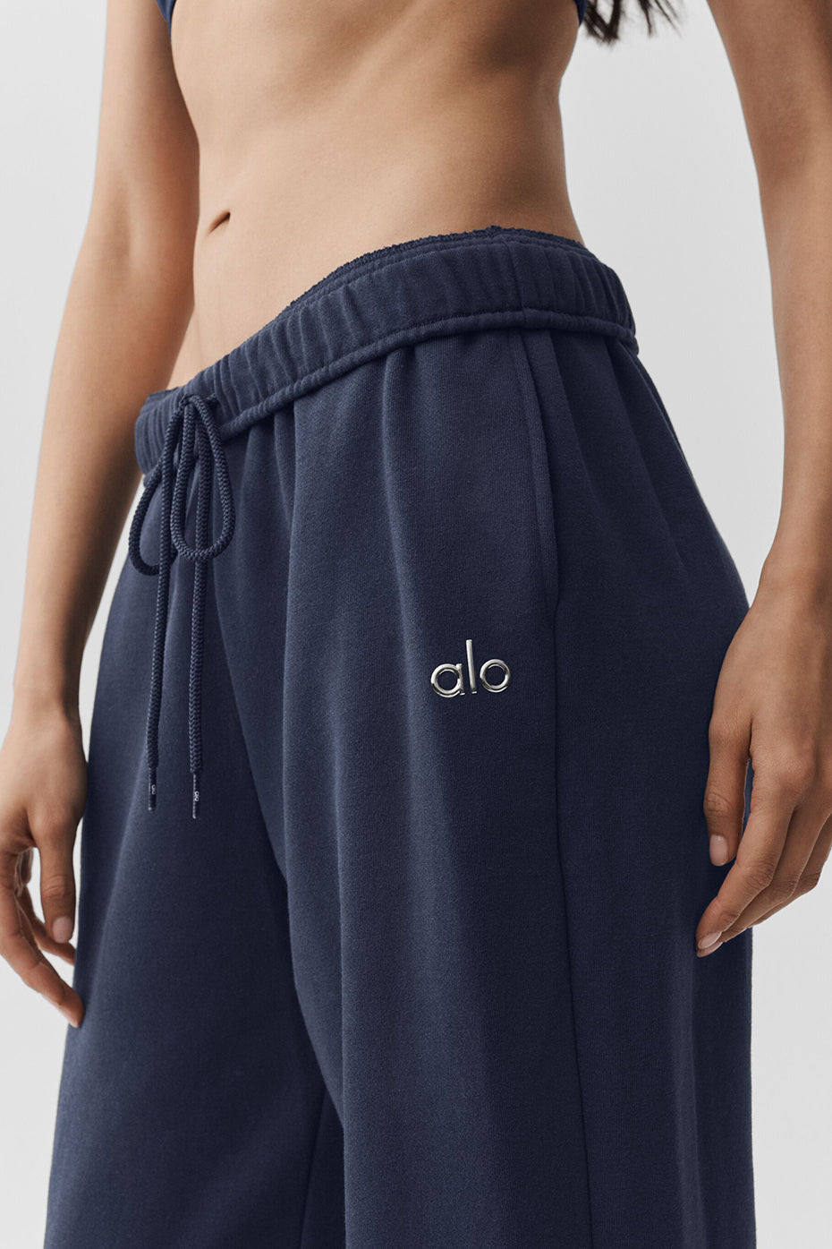 Accolade Straight Leg Sweatpant - Navy--2