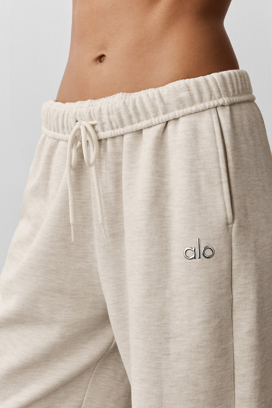 Accolade Straight Leg Sweatpant - Oatmeal Heather--2