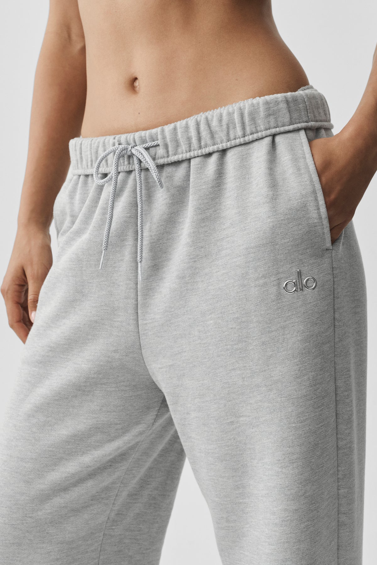 Accolade Straight Leg Sweatpant - Athletic Heather Grey--2
