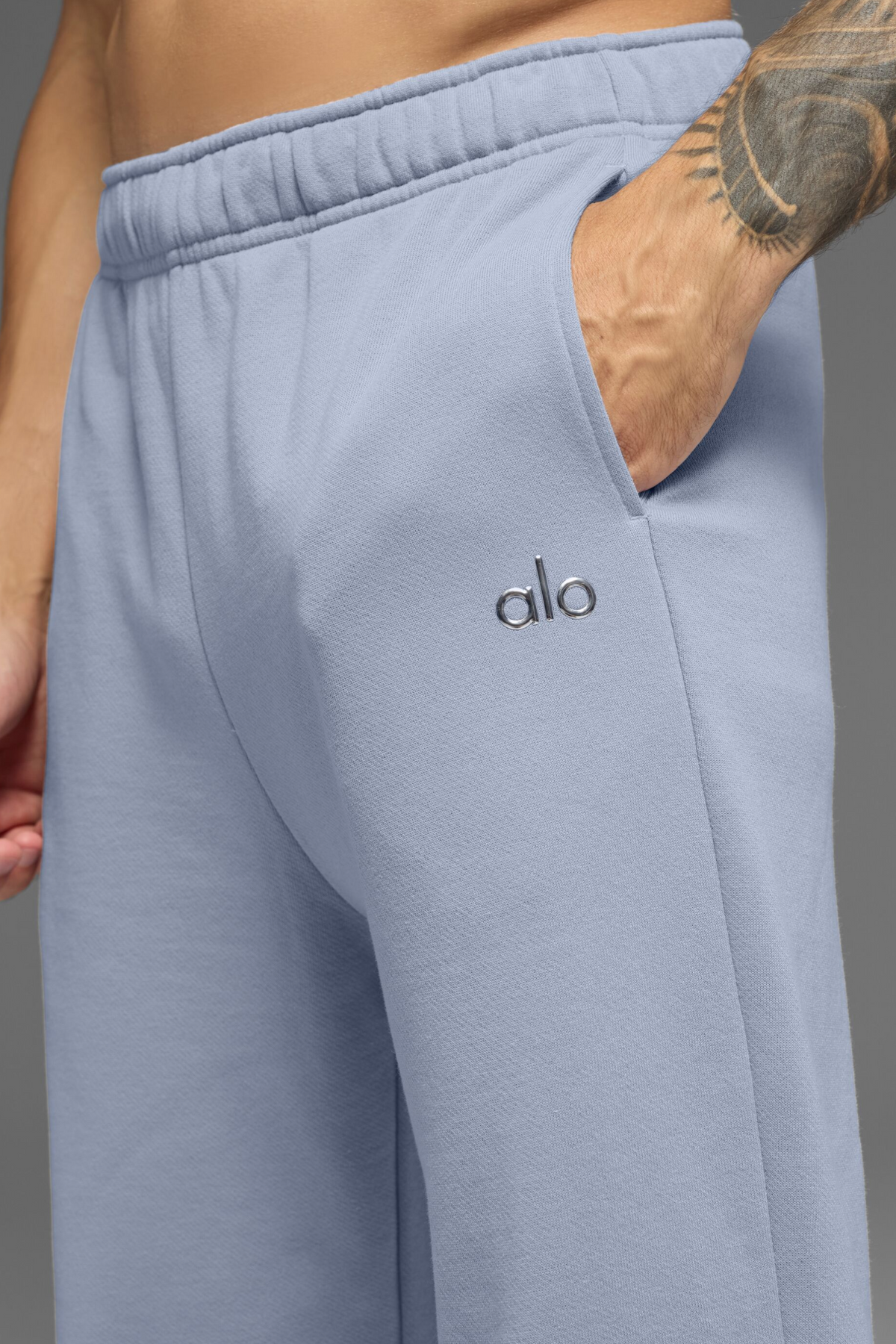 Accolade Straight Leg Sweatpant - Winter Frost--2