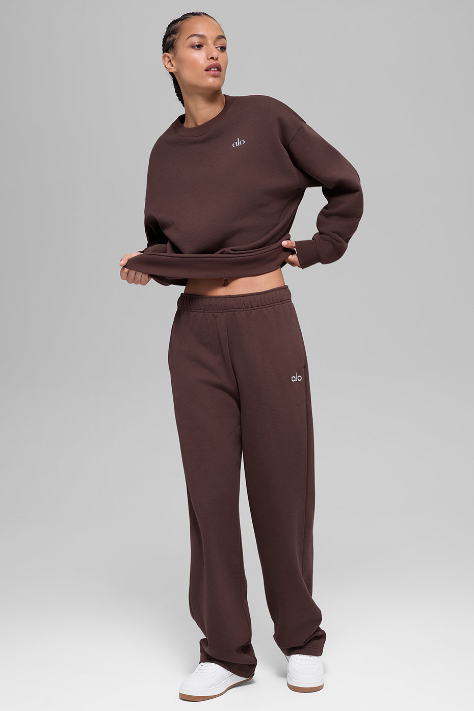 Accolade Straight Leg Sweatpant - Brownstone--4