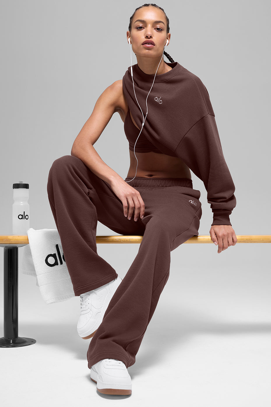 Accolade Straight Leg Sweatpant - Brownstone--3