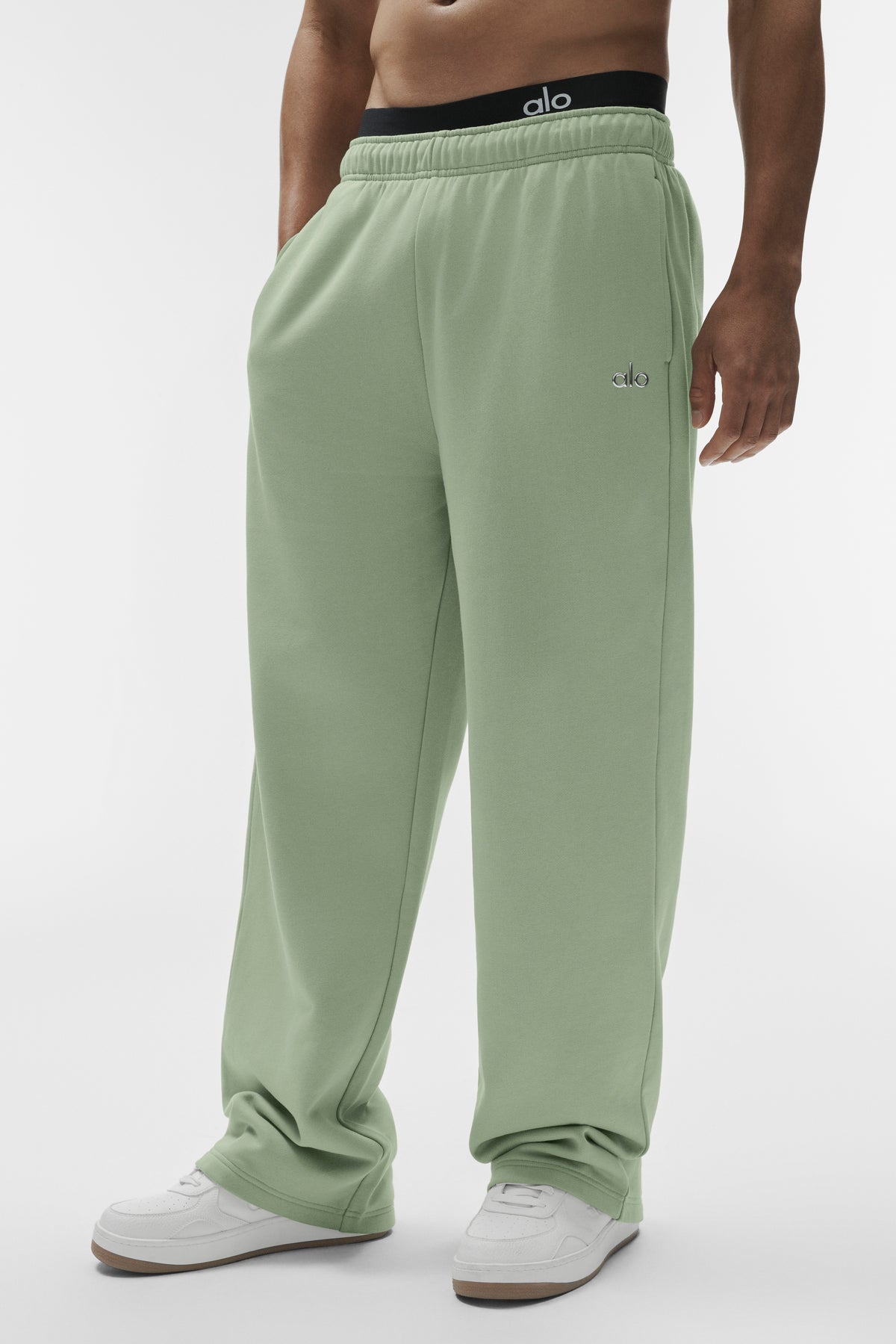 Accolade Straight Leg Sweatpant - Dune Grass--3