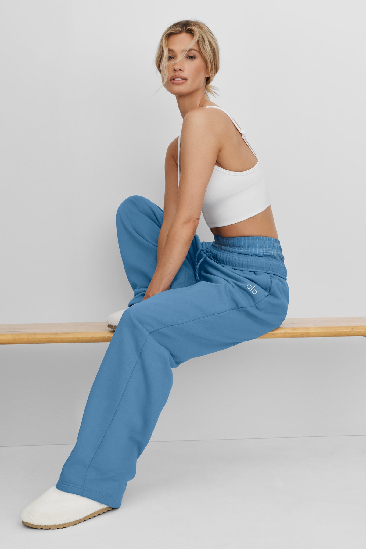 Accolade Straight Leg Sweatpant - California Blue--4