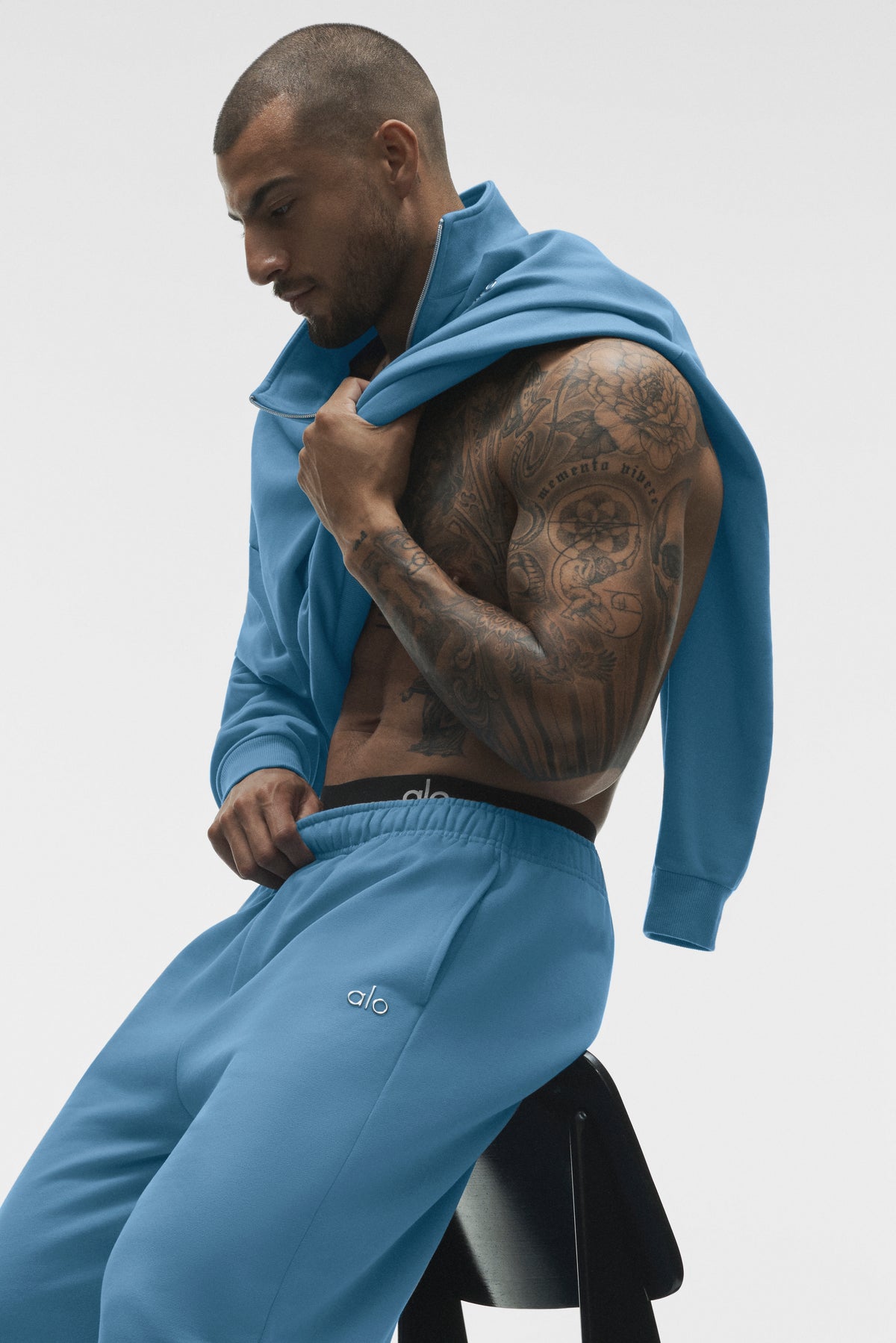 Accolade Straight Leg Sweatpant - California Blue--2