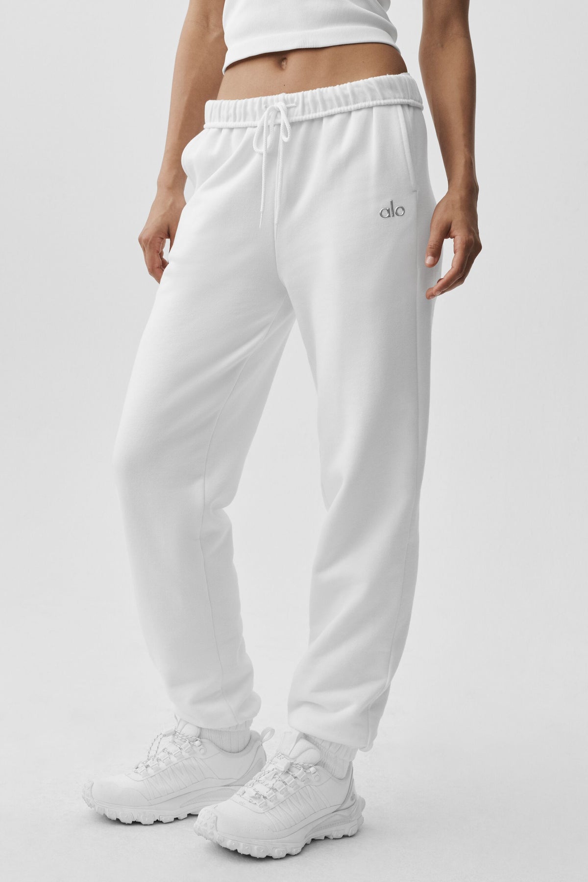 Accolade Sweatpant - White--2