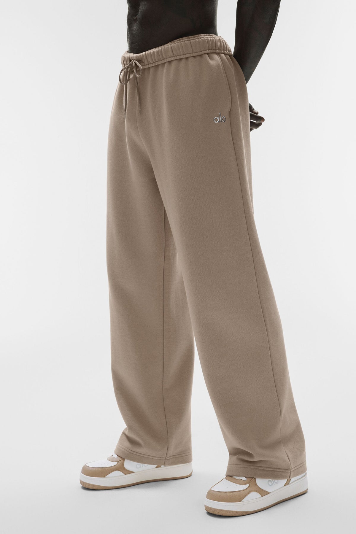 Accolade Straight Leg Sweatpant - Gravel--0