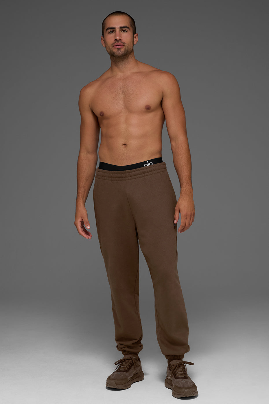 Cuffed Renown Heavy Weight Sweatpant - Espresso--3