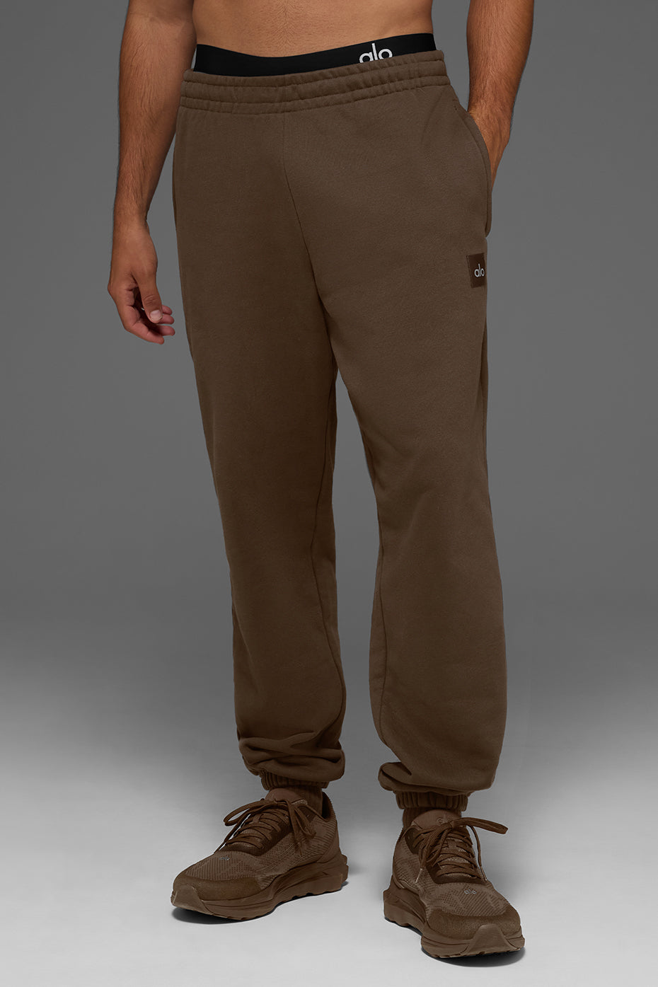 Cuffed Renown Heavy Weight Sweatpant - Espresso--0