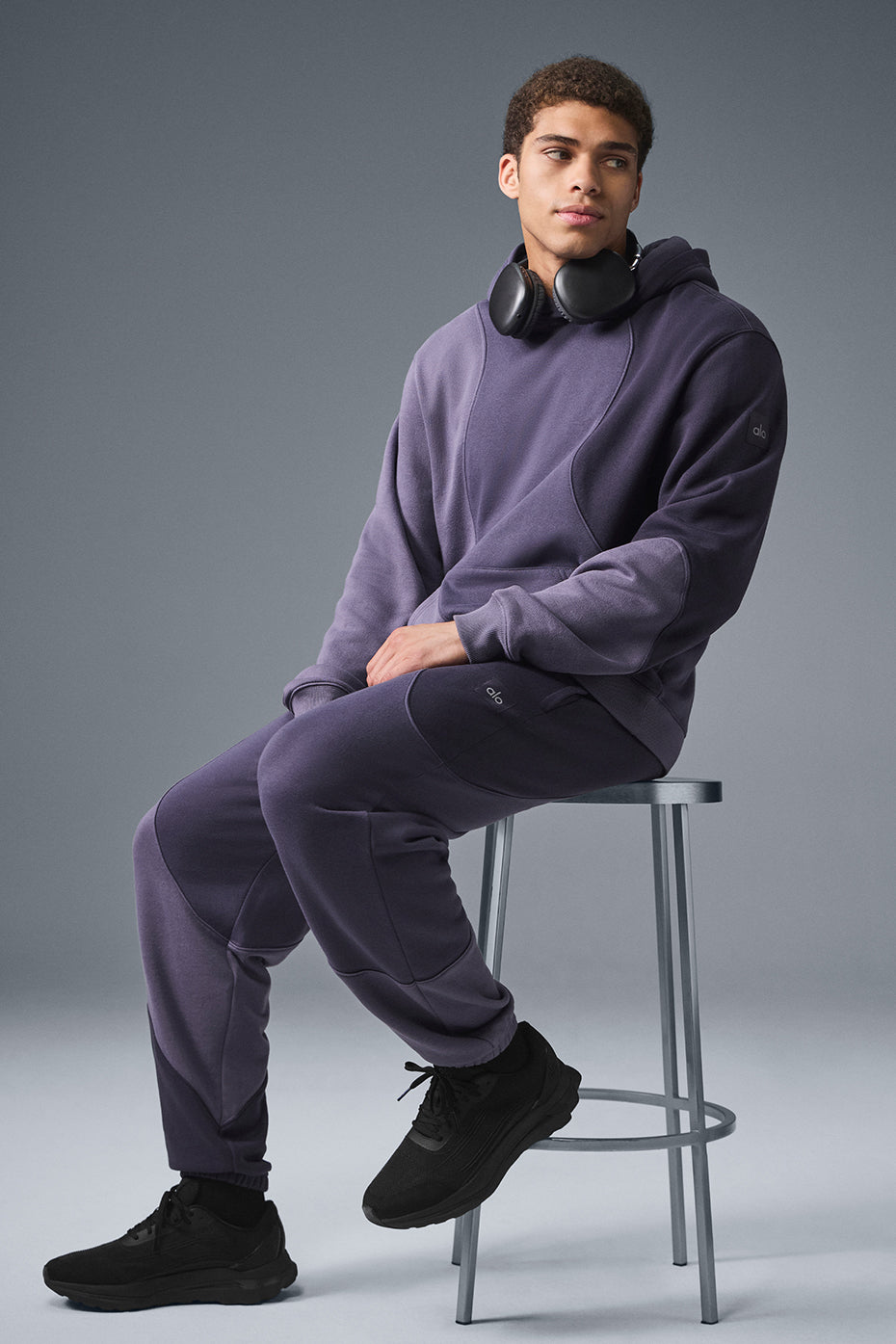 Make Waves Sweatpant - Italian Plum Tonal--0