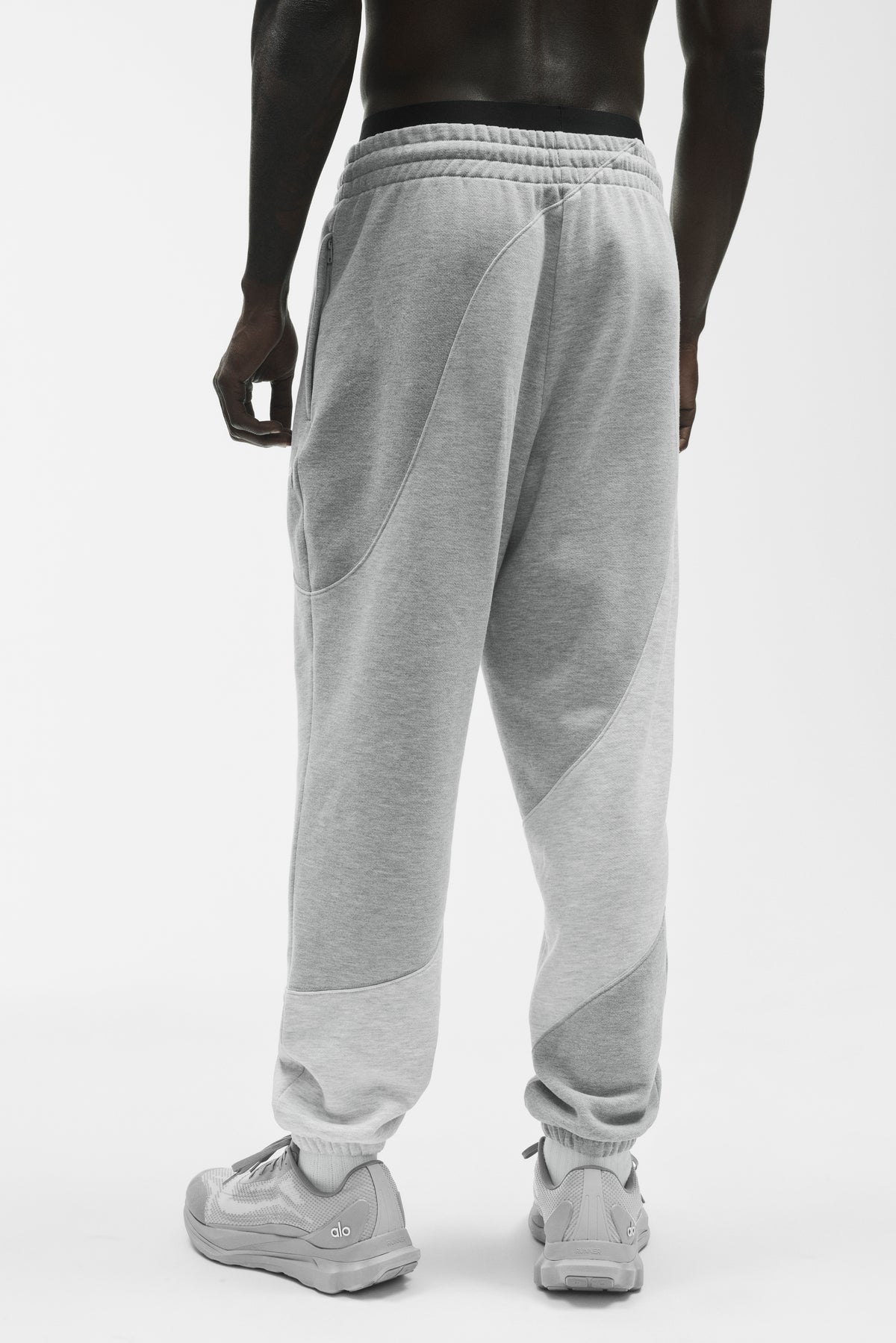 Make Waves Sweatpant - Athletic Heather Grey Tonal--3
