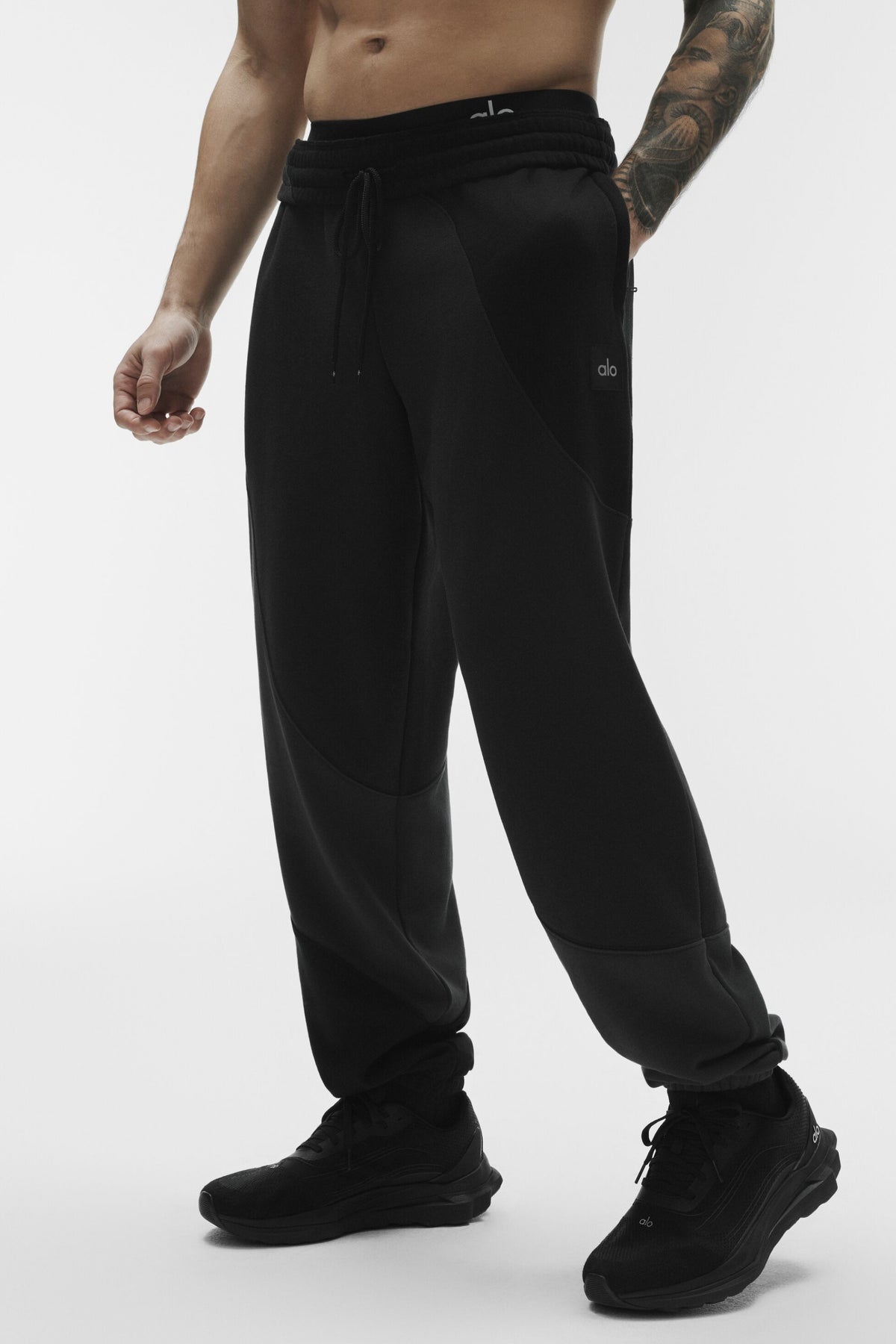 Make Waves Sweatpant - Vintage Black Tonal--0