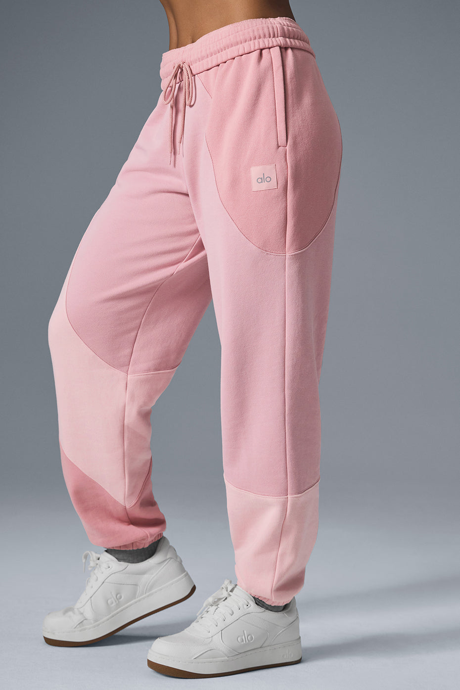 Make Waves Sweatpant - Sunset Pink Tonal--2