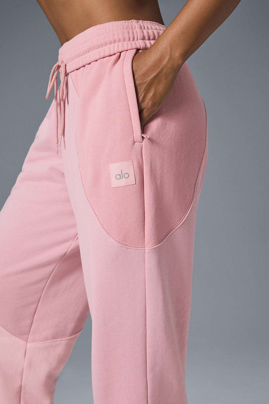 Make Waves Sweatpant - Sunset Pink Tonal--3