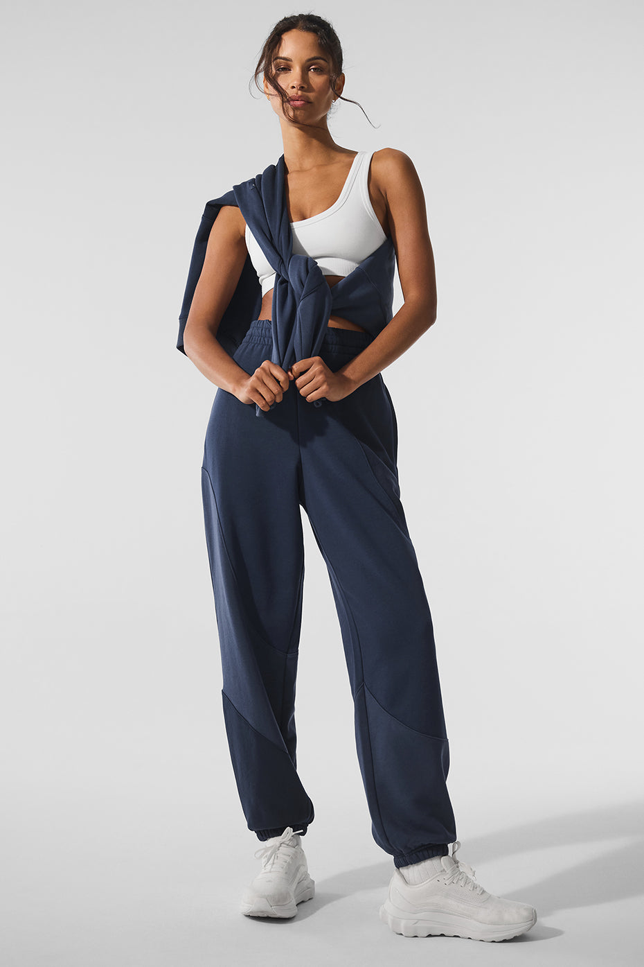Make Waves Sweatpant - Navy Tonal--2