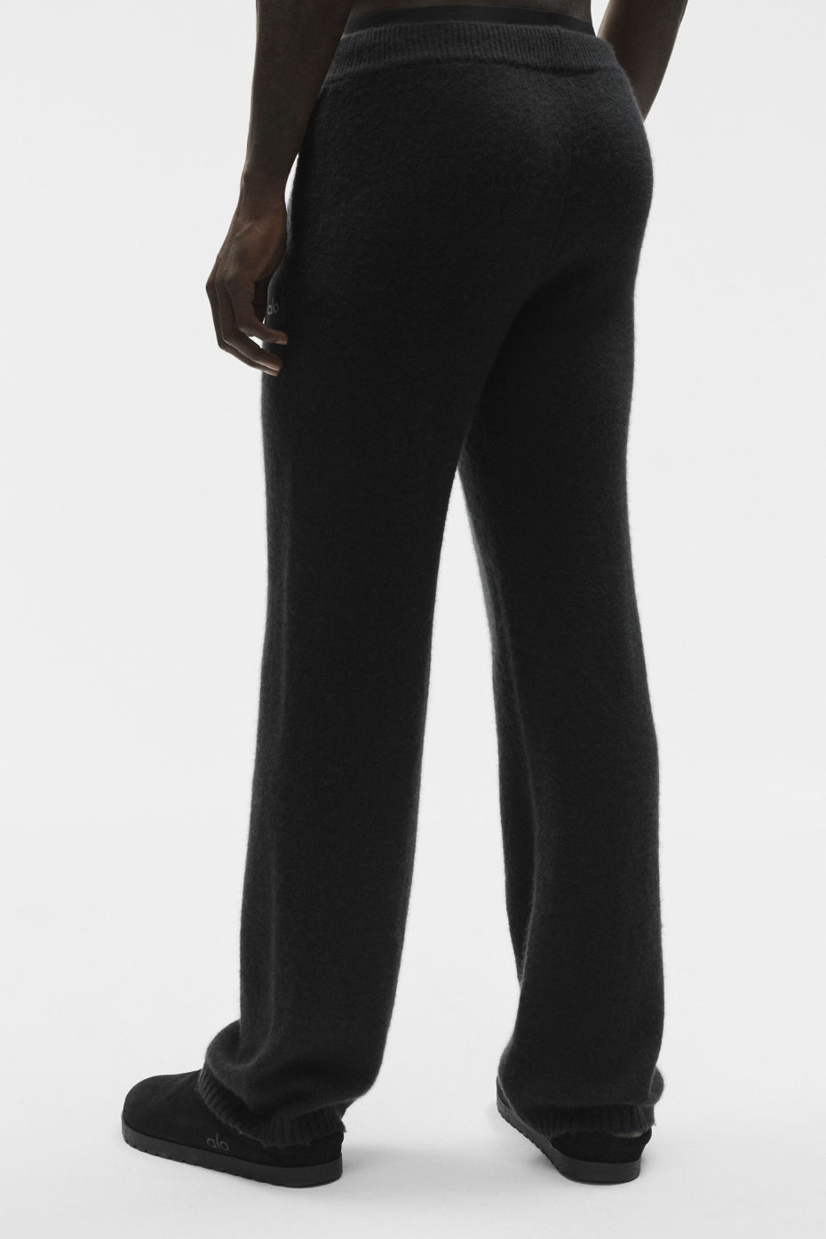 Wool Cashmere New Class Sweatpant - Black--3