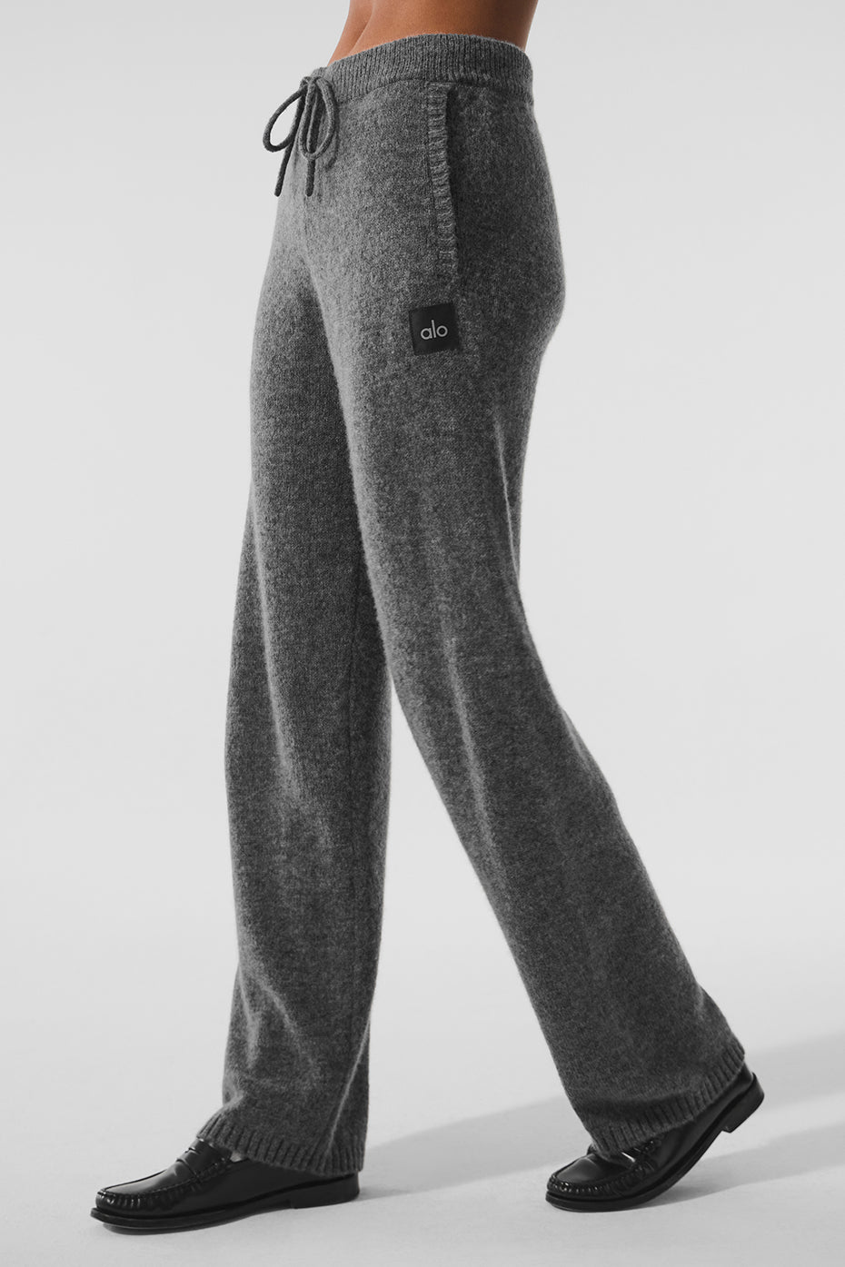 Wool Cashmere New Class Sweatpant - Platinum Grey--3
