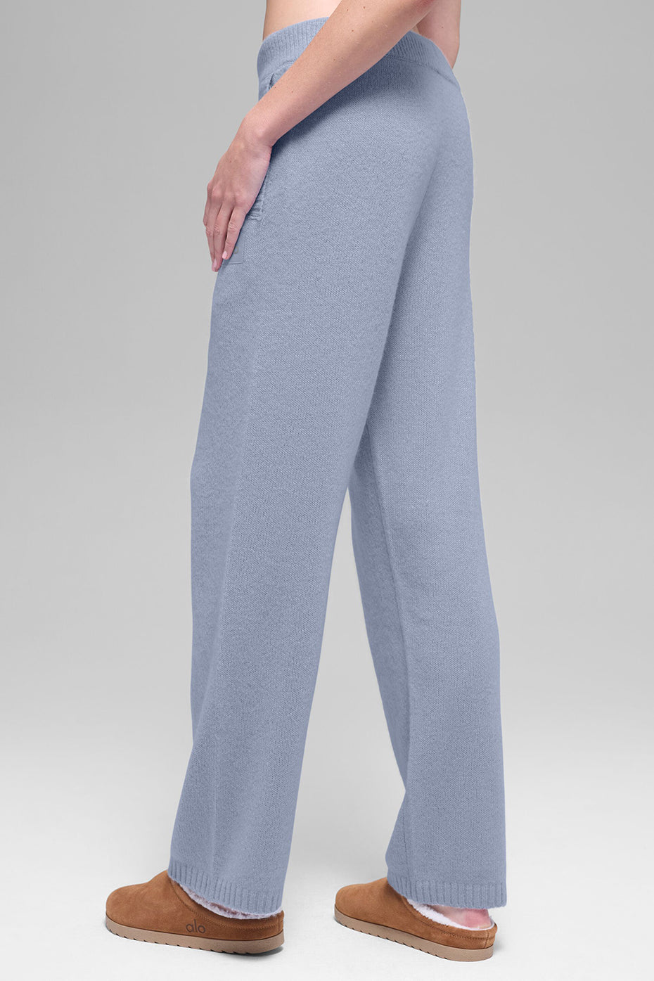 Wool Cashmere New Class Sweatpant - Winter Frost--1