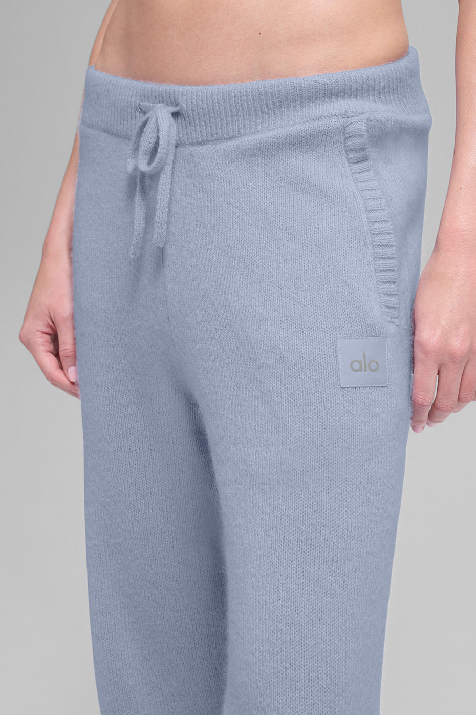 Wool Cashmere New Class Sweatpant - Winter Frost--2