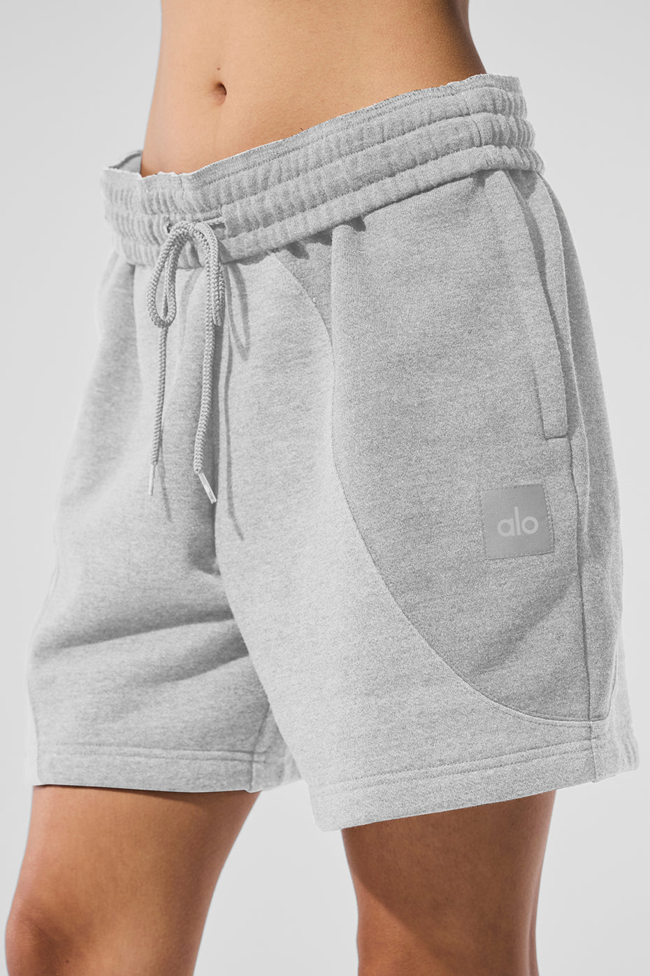 7" Make Waves Short - Athletic Heather Grey Tonal--3
