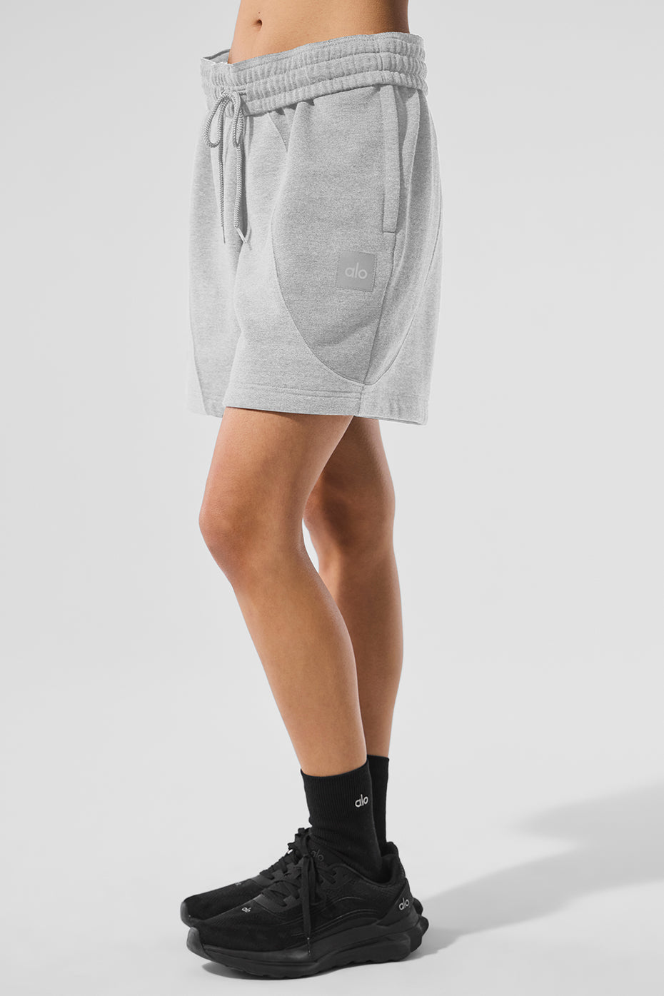 7" Make Waves Short - Athletic Heather Grey Tonal--2