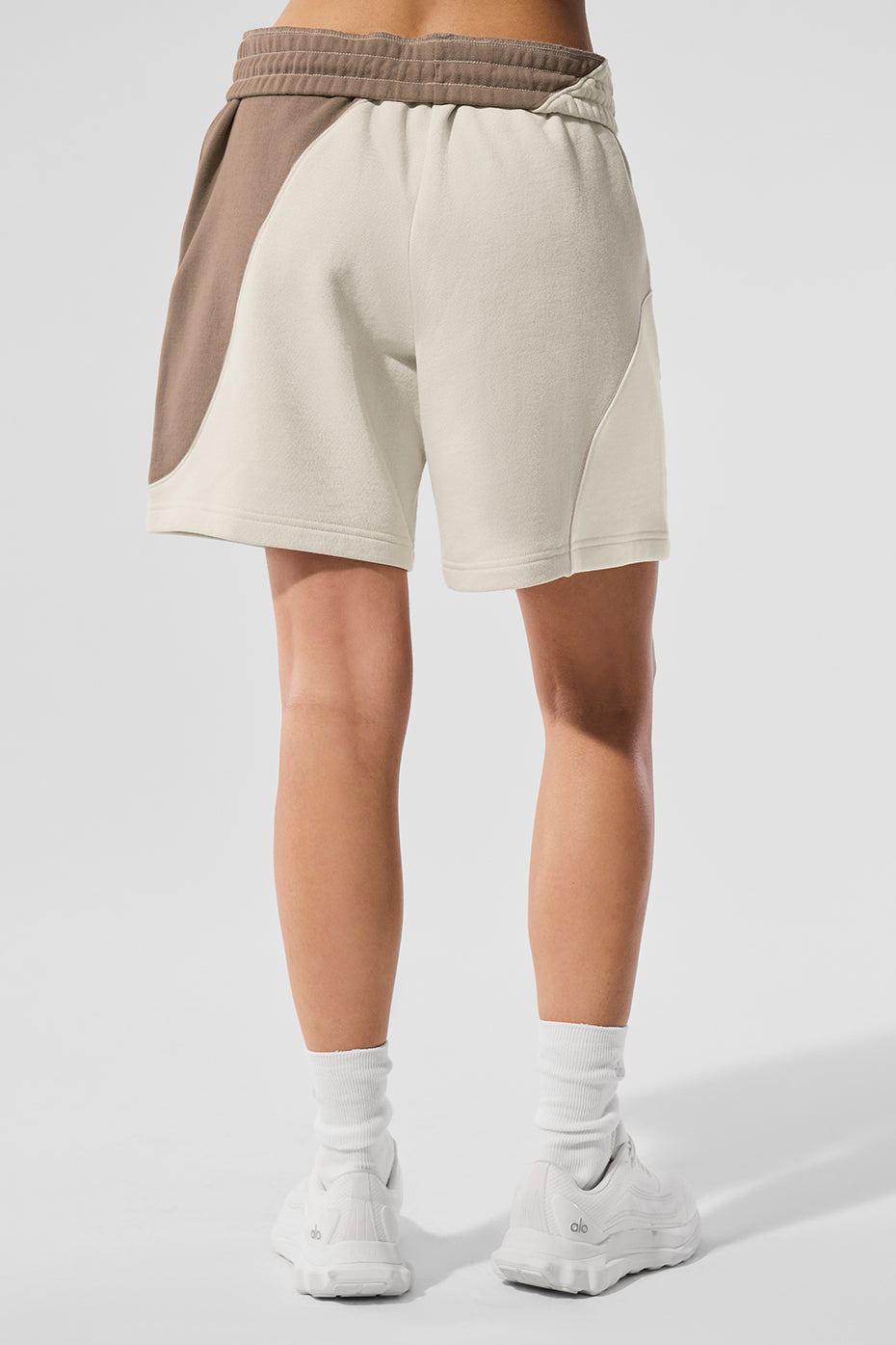 7" Make Waves Short - Ivory/Bone/Gravel--1