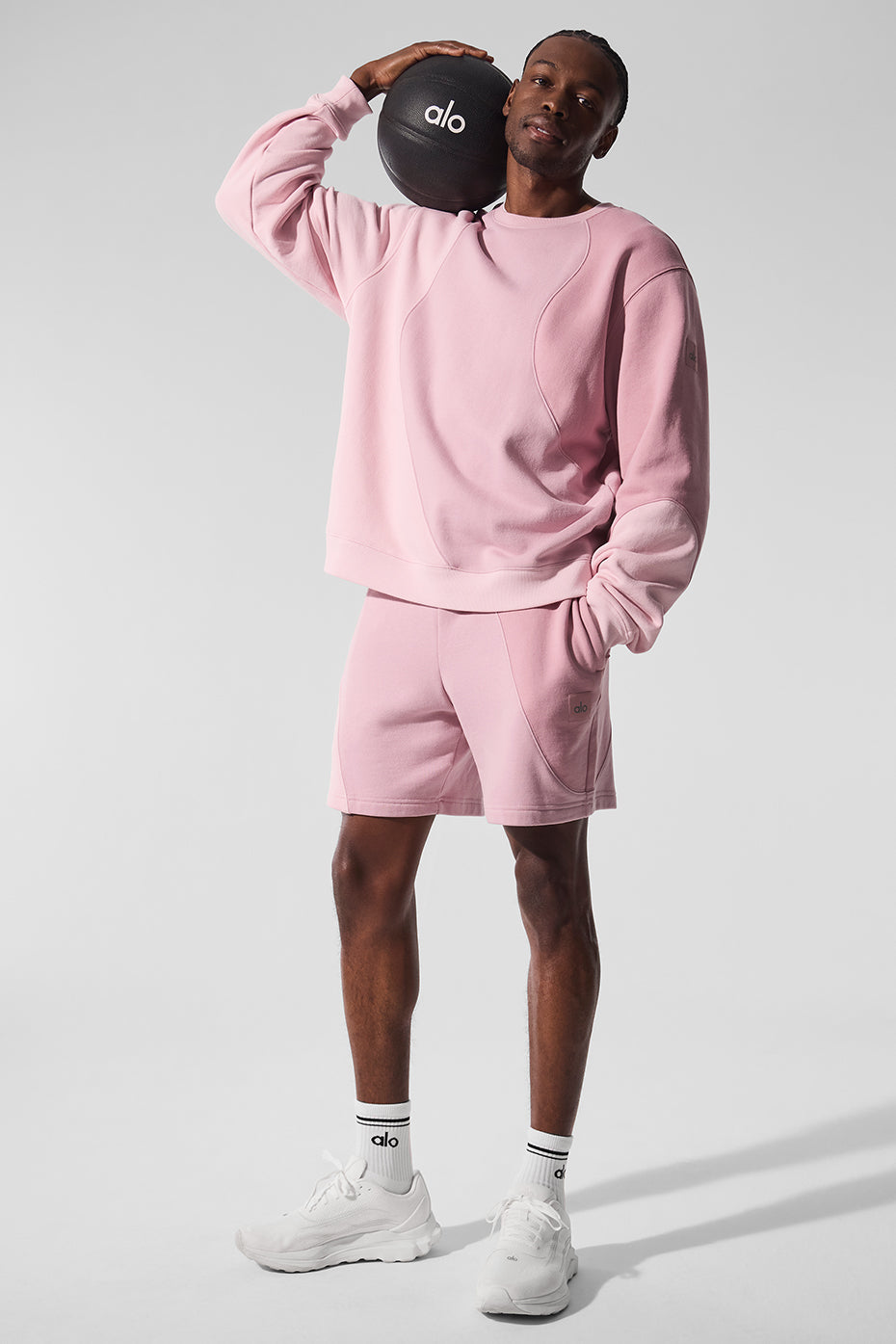 7" Make Waves Short - Sunset Pink Tonal--4
