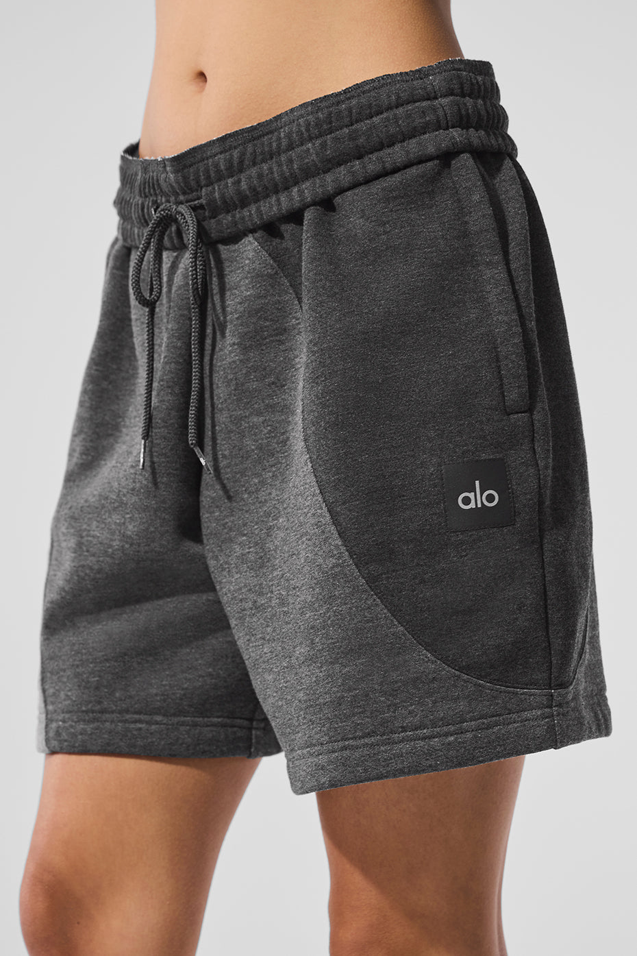 7" Make Waves Short - Dark Heather Grey Tonal--2
