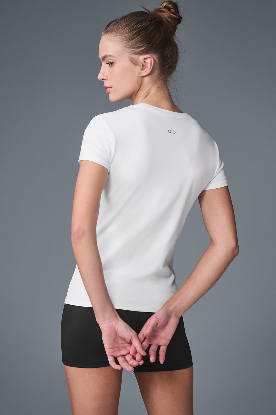 Alosoft Finesse Tee - White--1