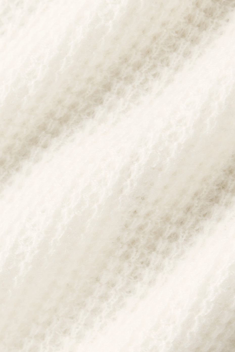 Cashmere Plush Waffle Polo Tee - Ivory--4