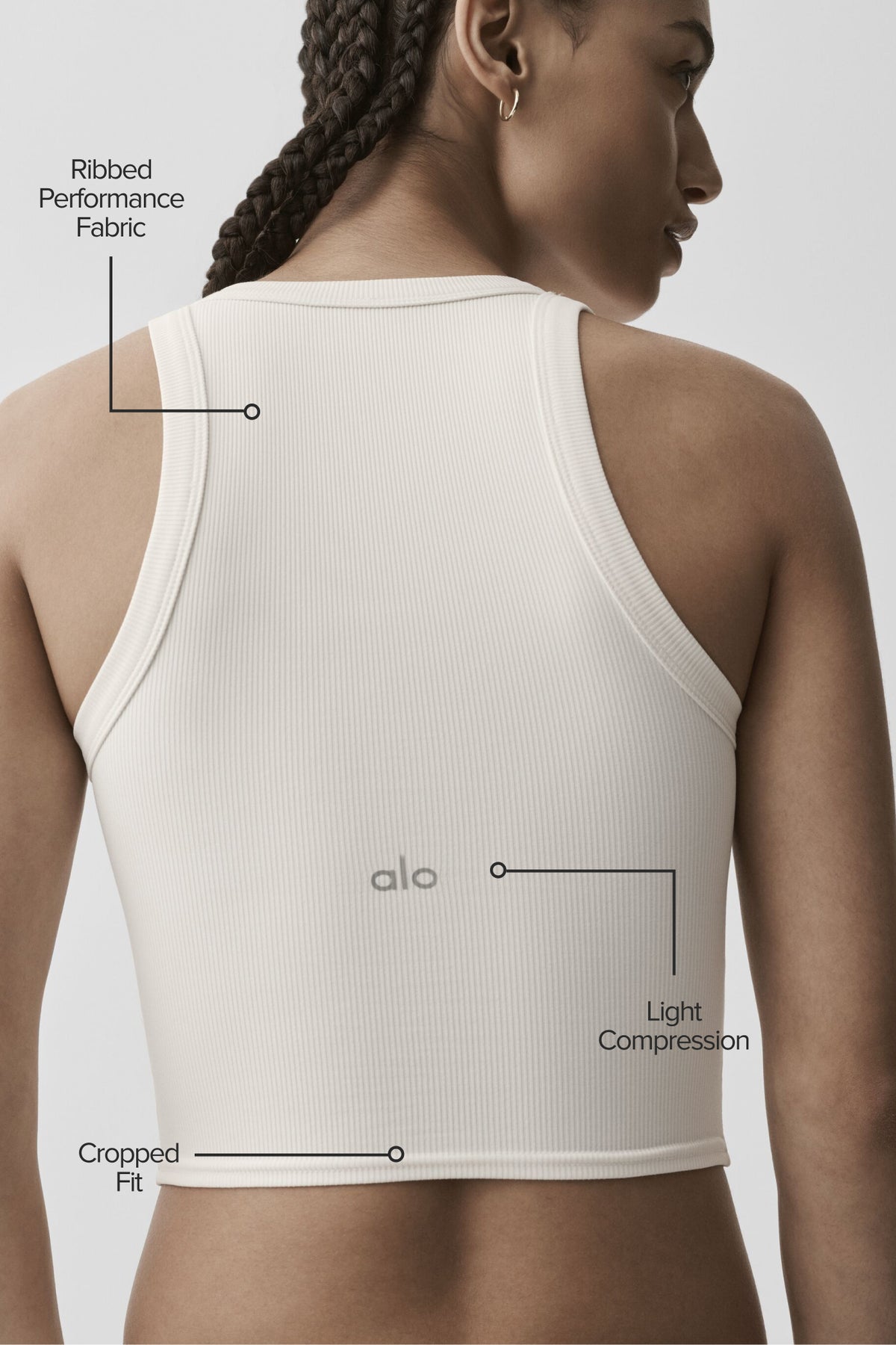 Goddess Ribbed Go-To Tank - Ivory--1