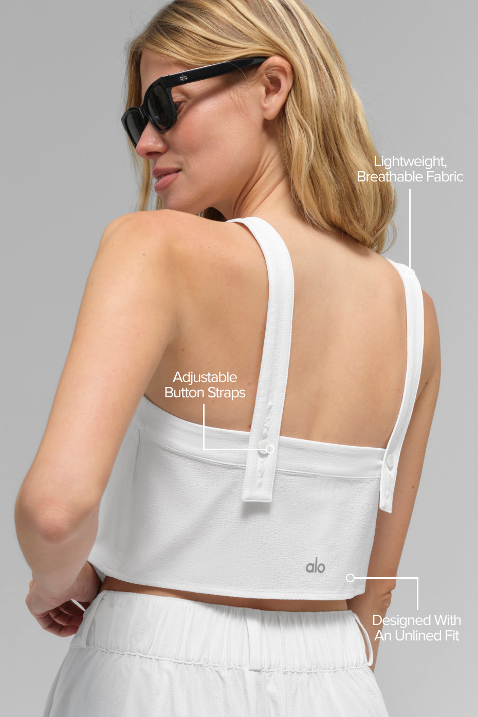 Cropped Dreamscape Tank - White--1