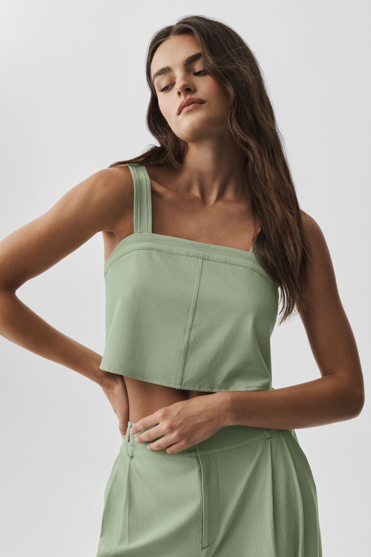 Cropped Dreamscape Tank - Dune Grass--1