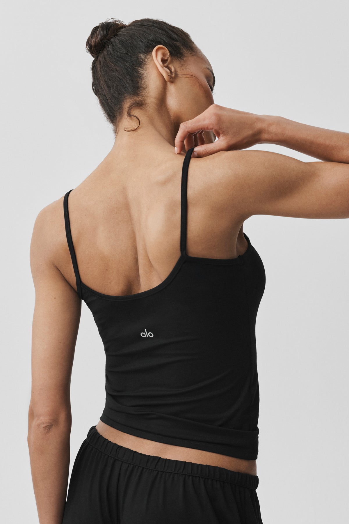 Alosoft Finesse Cami Tank - Black--3