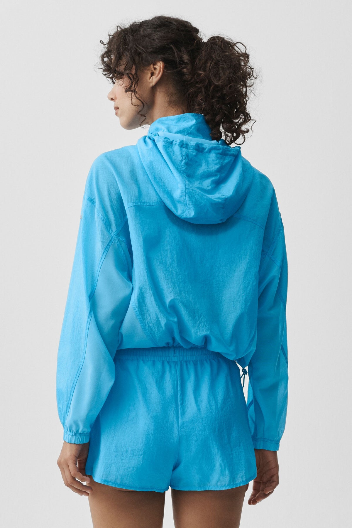 1/4 Zip Go Time Pullover - Azure Blue--1