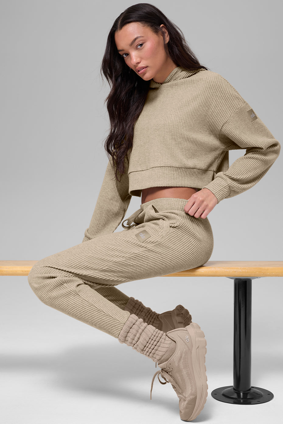 Muse Hoodie - Gravel Heather--3
