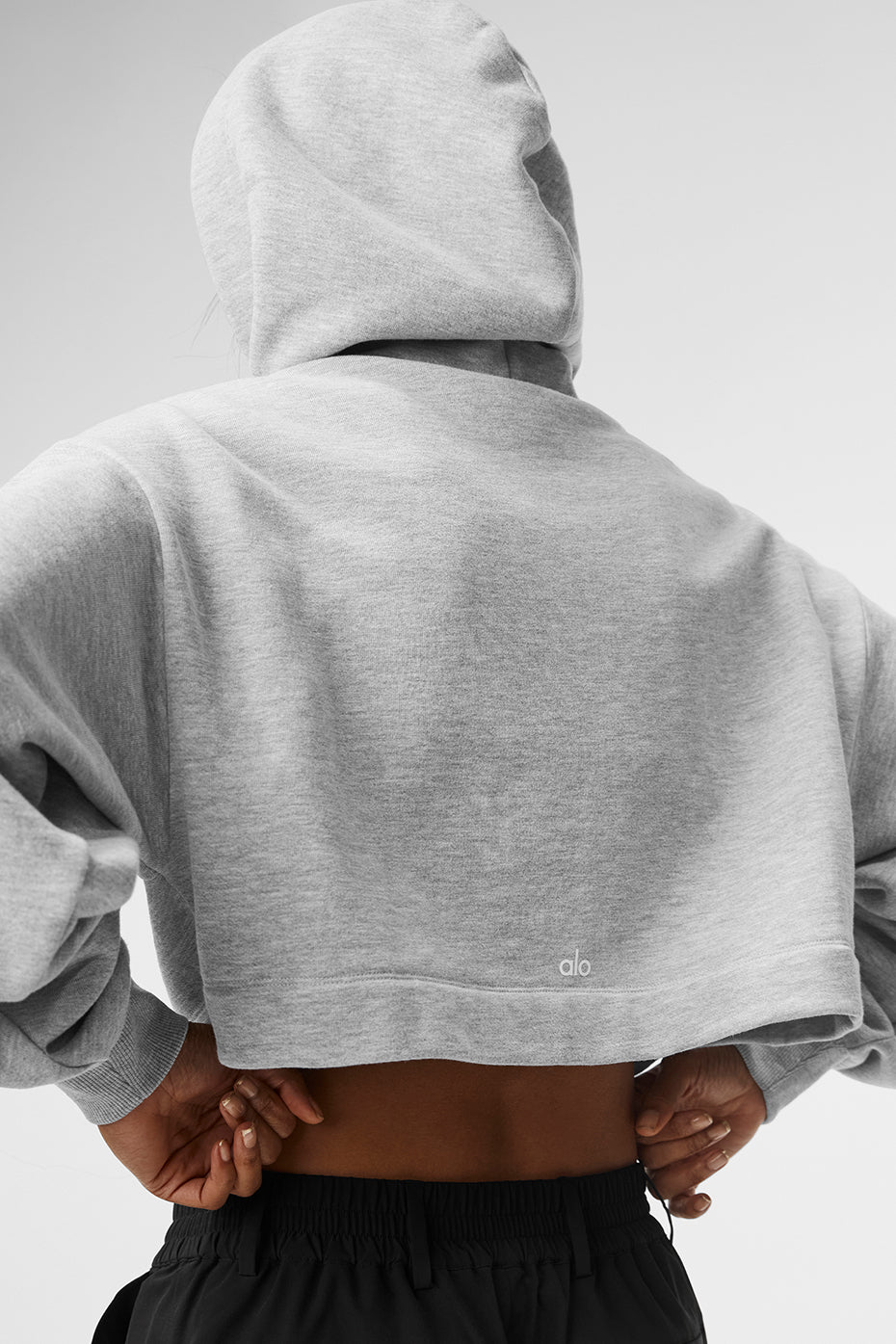 Bae Hoodie - Athletic Heather Grey--1