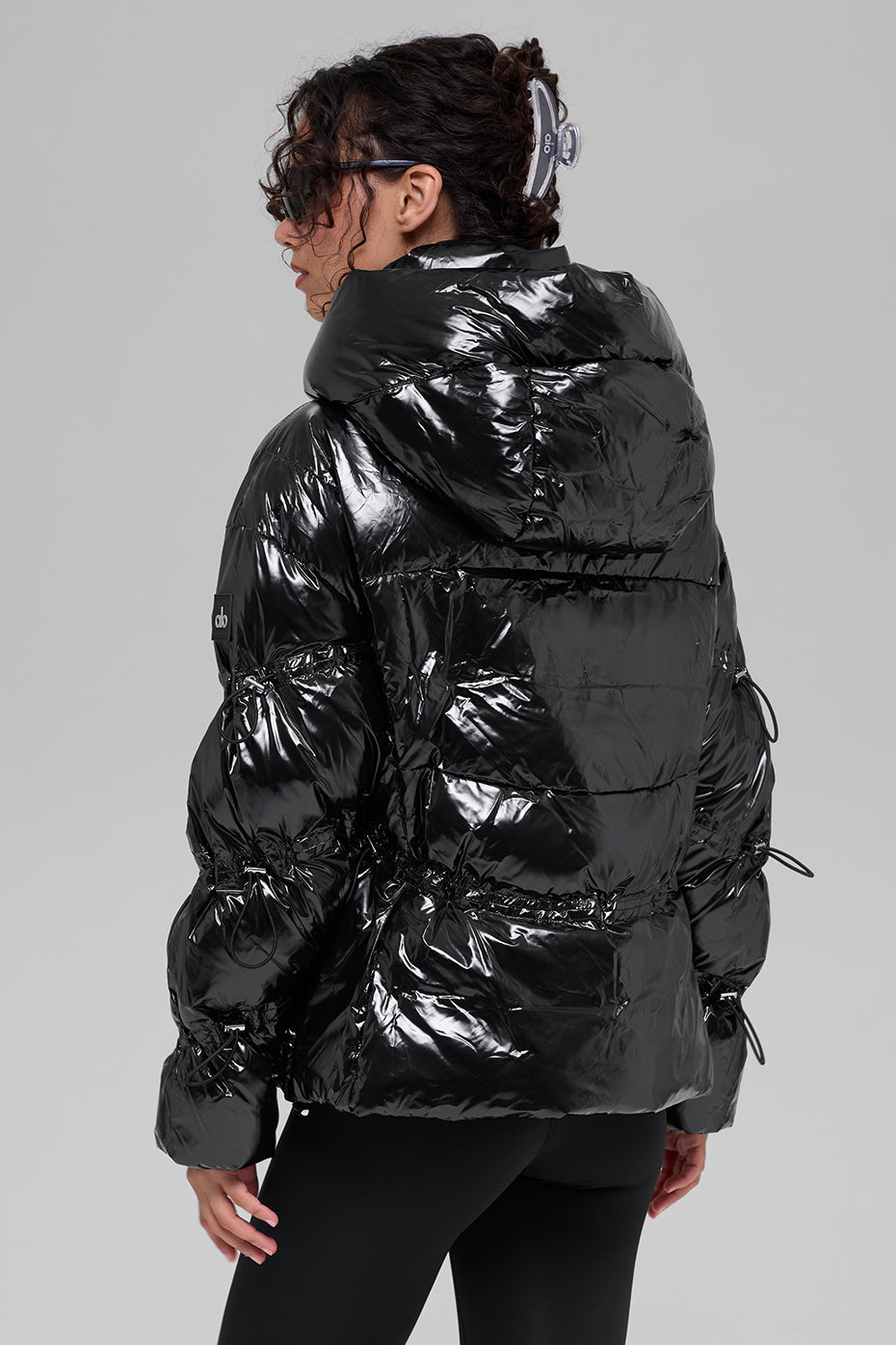 Stunner Puffer Jacket - Black--2