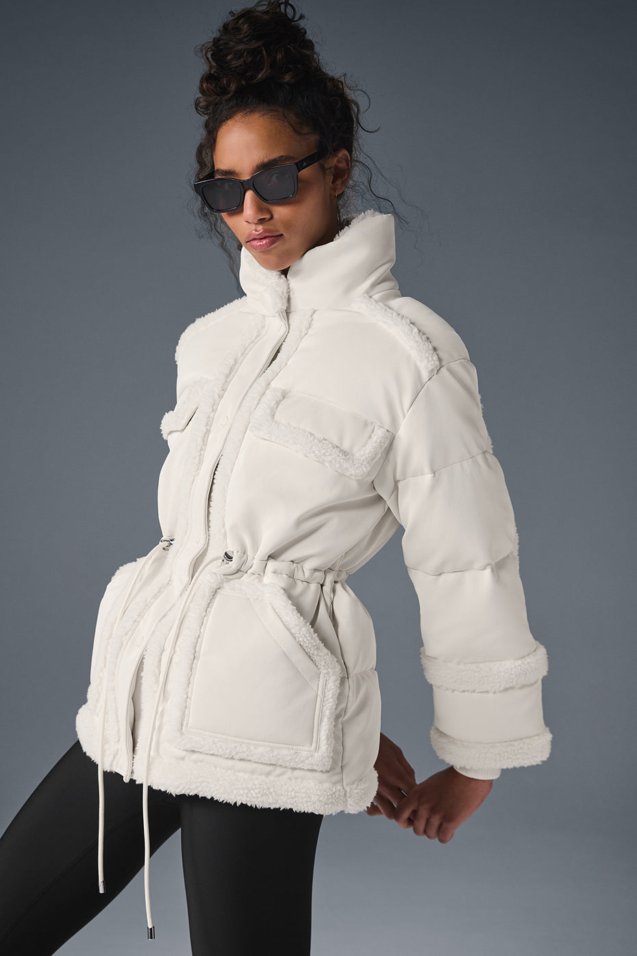 Ice Breaker Puffer Jacket - Ivory--1
