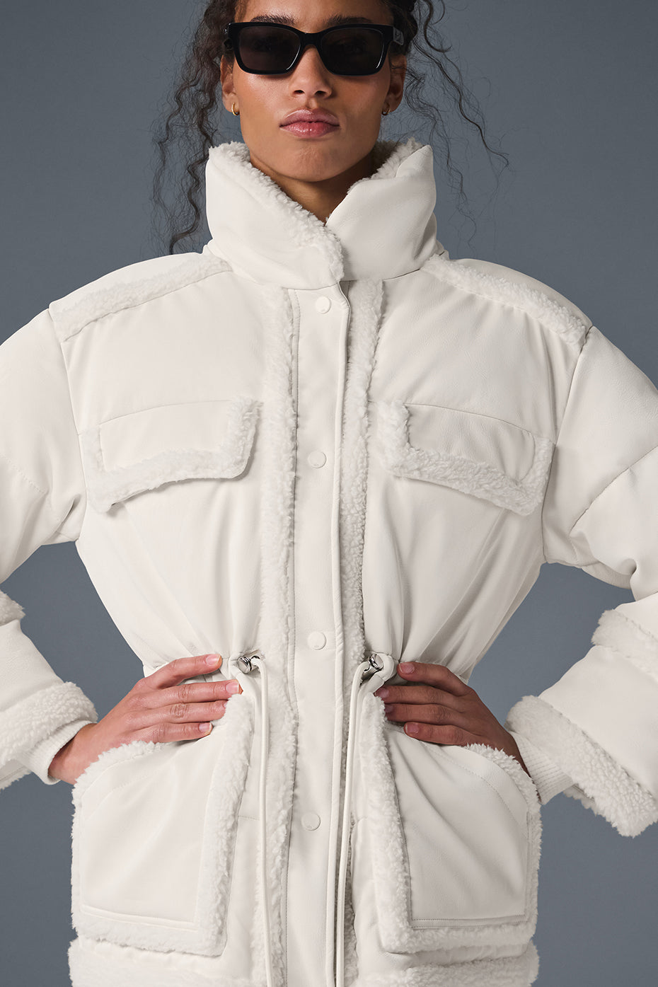 Ice Breaker Puffer Jacket - Ivory--3