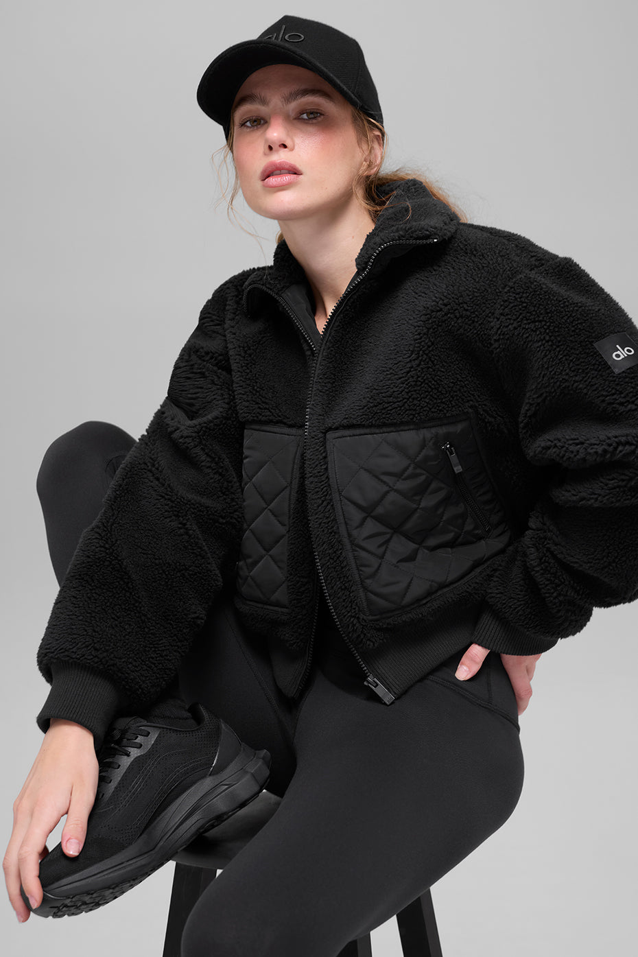 Sherpa Edge Bomber - Black--0