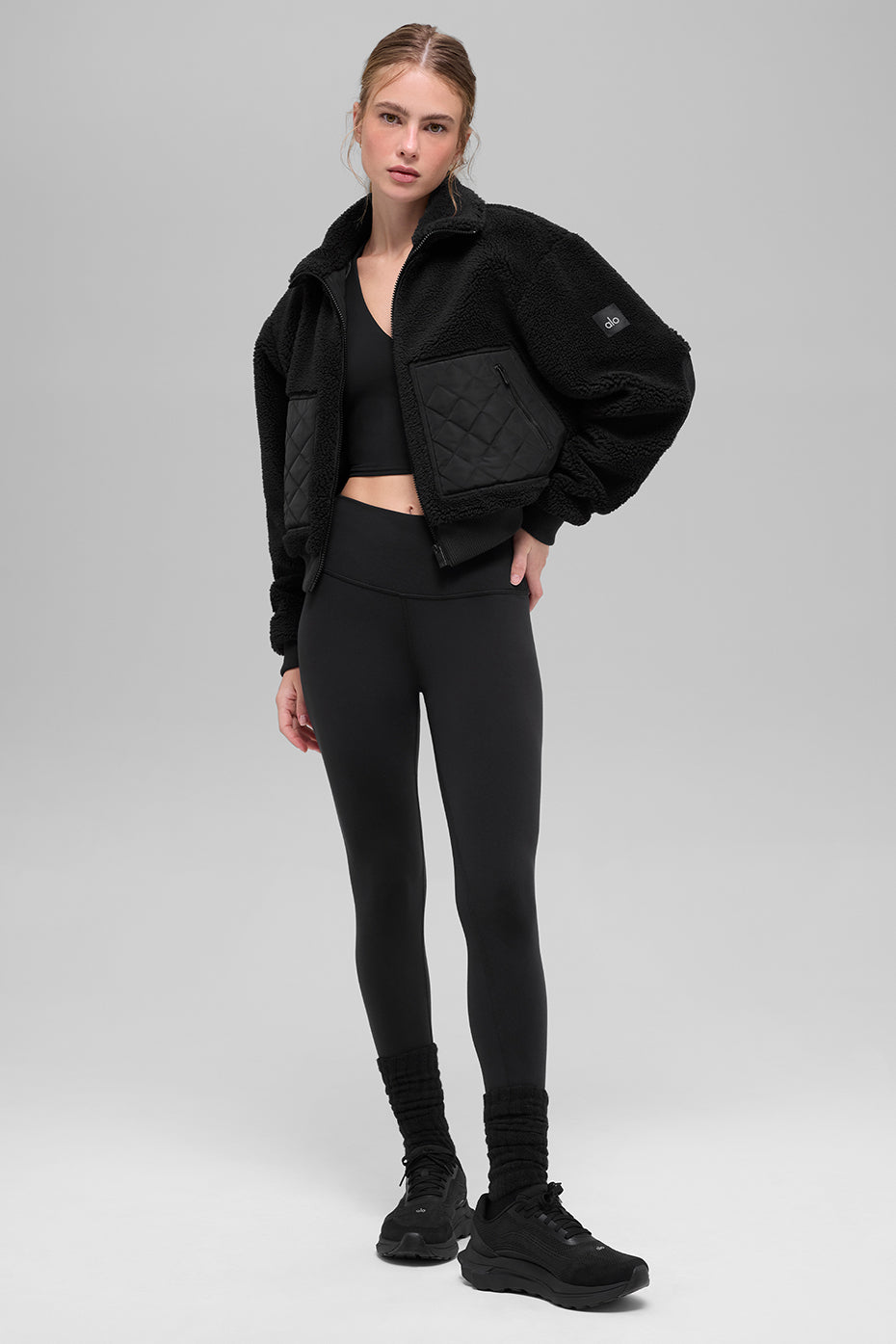 Sherpa Edge Bomber - Black--4