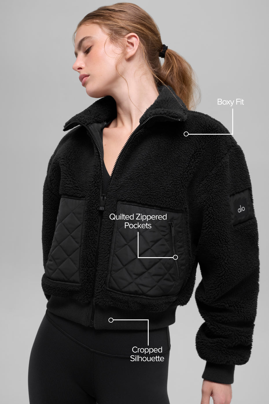 Sherpa Edge Bomber - Black--1