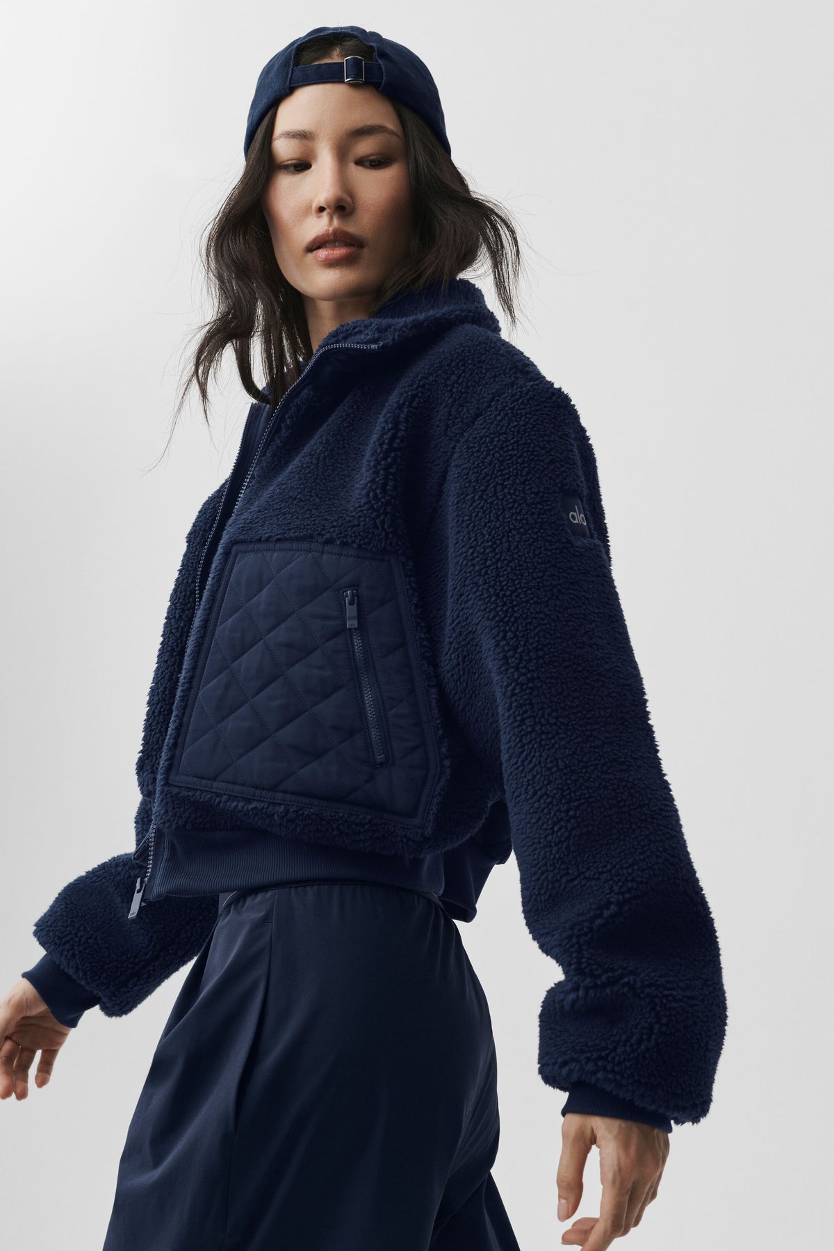 Sherpa Edge Bomber - Navy--3