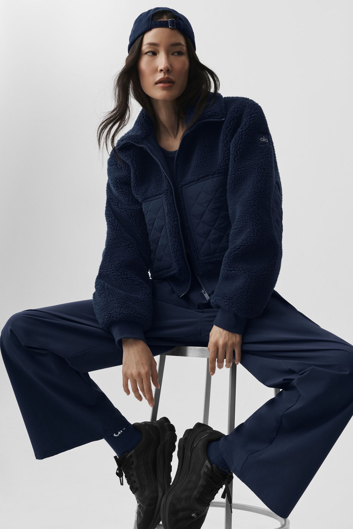 Sherpa Edge Bomber - Navy--5